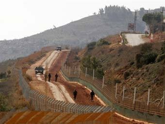 Lính tuần tra tại biên giới Lebanon - Israel